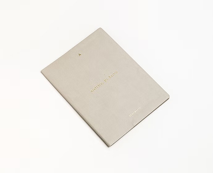 A5 MODULAR JOURNAL SOFT COVER + 1 FILLER - STONE GREY 