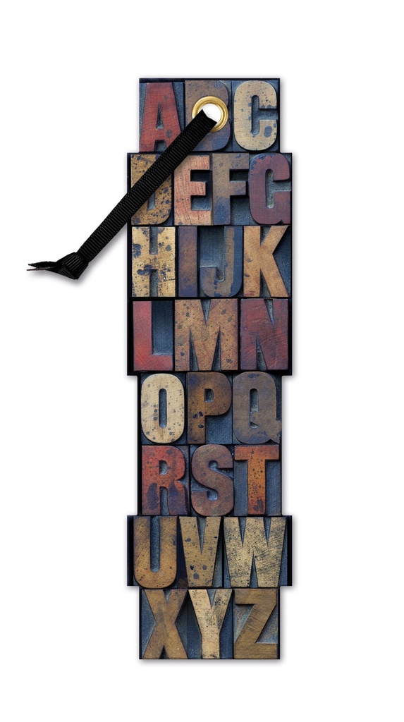 ACADEMIA BOOKMARK LETTER PRESS 