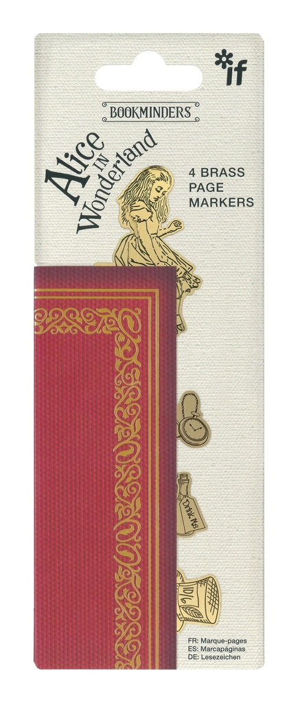 BOOKMINDERS ALICE IN WODERLAND IF40301