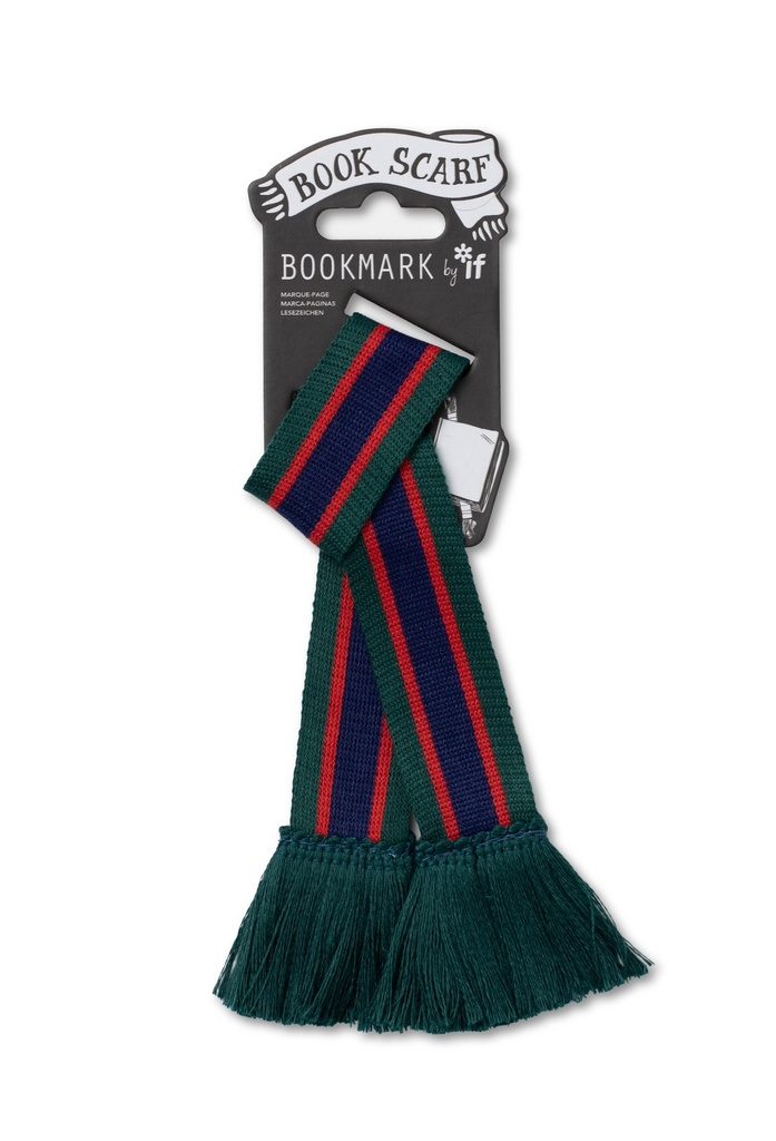 BOOK SCARF CLASSIC COLOURS 
