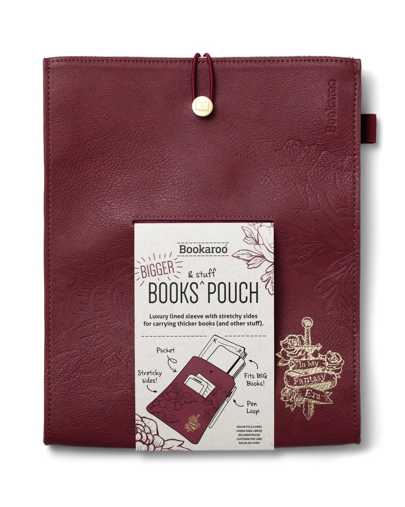 BOOKS & STUFF POUCH- ROMANTASY 