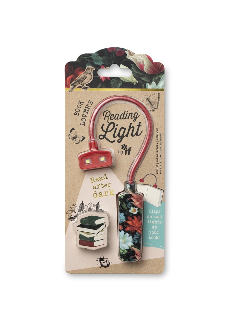COMPACT TRAVEL BOOK LIGHT - DARK FLORAL 