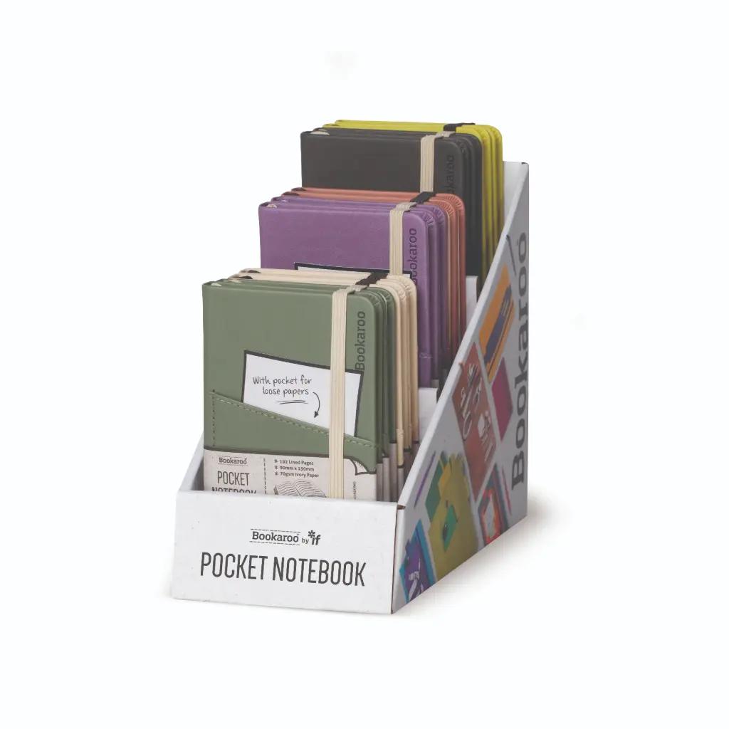 DISPLAY NOTEBOOK POCKET A6 - EMPTY 