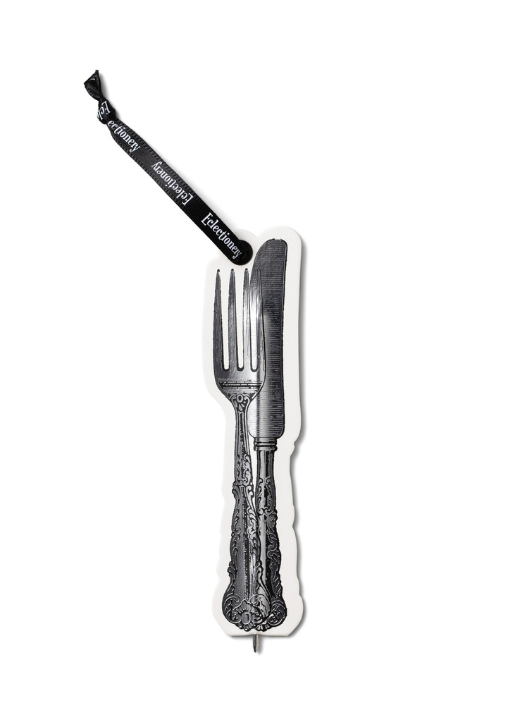 FLAT BOOKMARK - KNIFE & FORK 