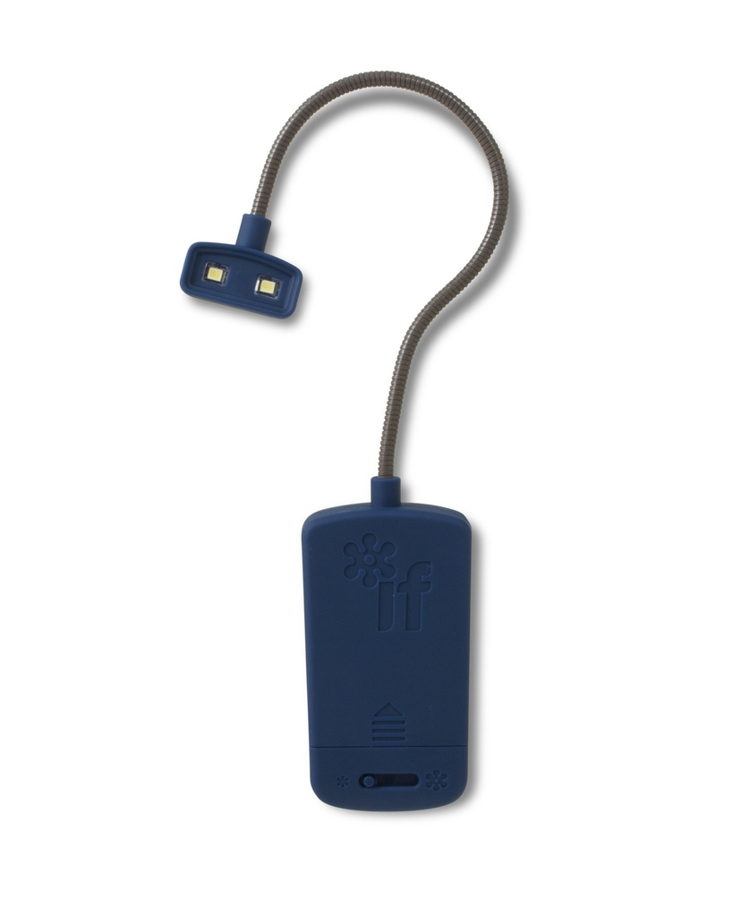 FLEXIBLE BOOK LIGHT DARK BLUE 