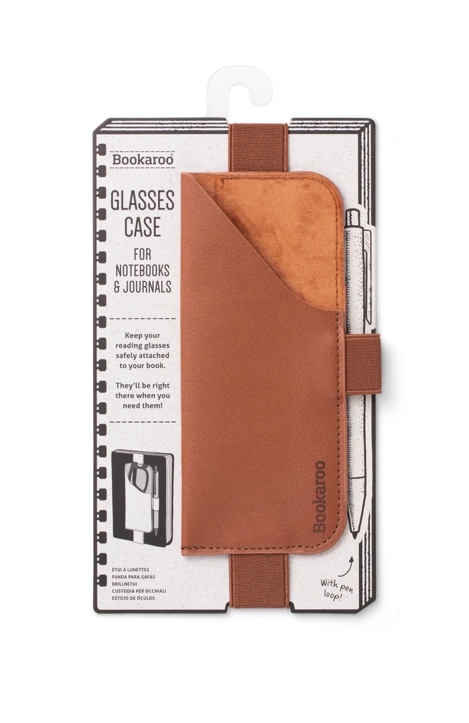 GLASSES CASE BROWN IF41202