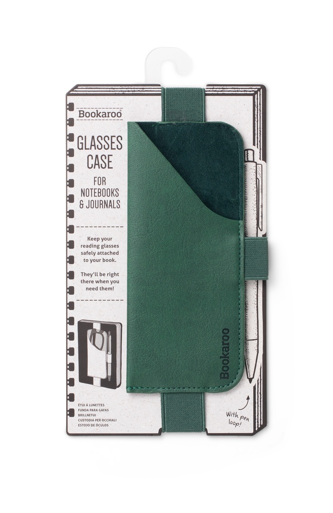 GLASSES CASE FOREST GREEN IF41249