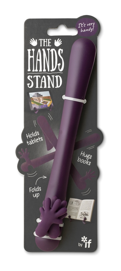 HAND STAND AUBERGINE 