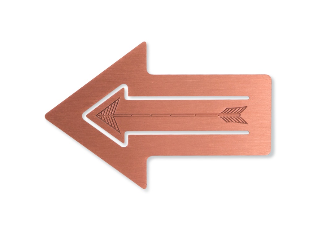 KNOW YOUR PLACE PAGE MARKER COPPER IF47202