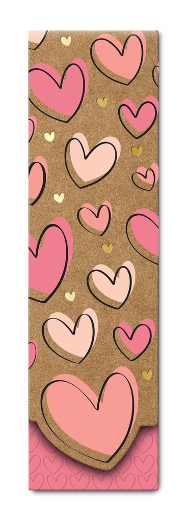 KRAFTY BOOKMARK HEART 