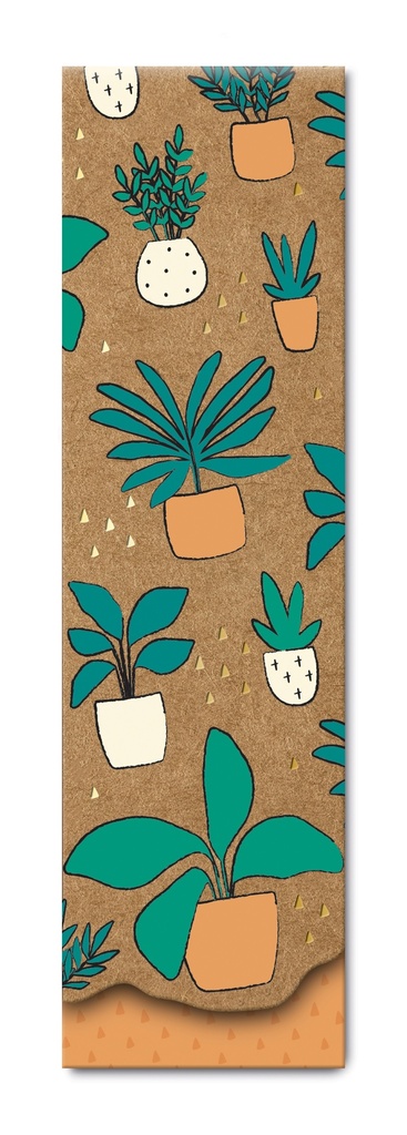 KRAFTY BOOKMARK POT PLANT 