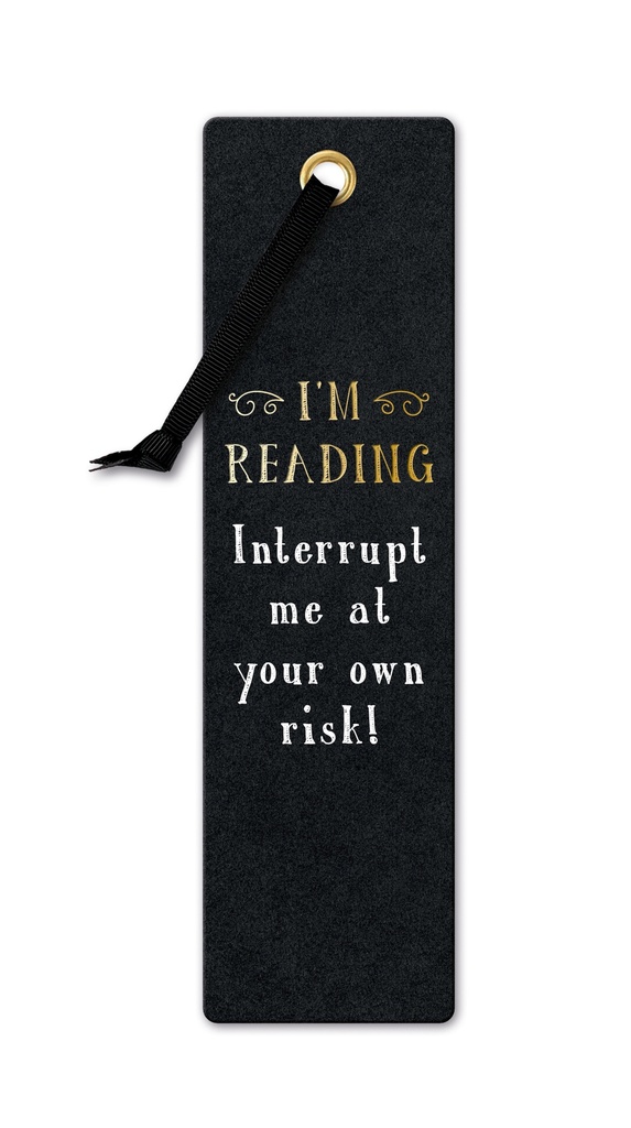 LITERARY BOOKMARKS INTERRUPT ME 