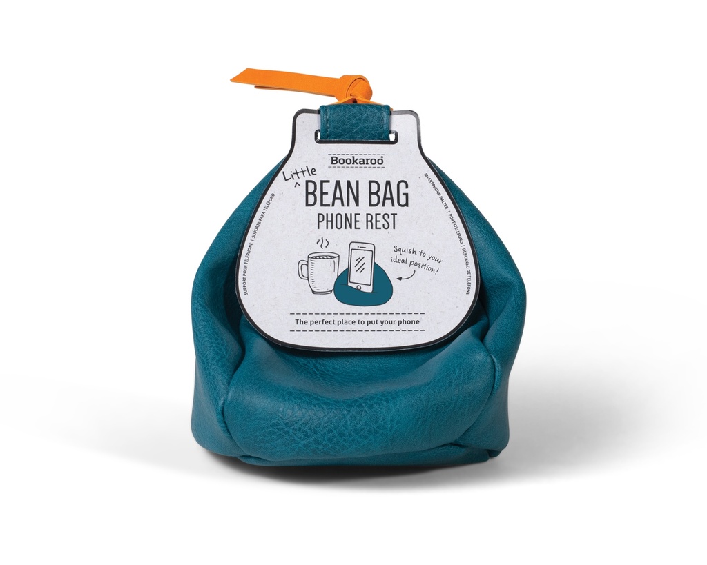 LITTLE BEAN BAG PHONE REST TEAL  