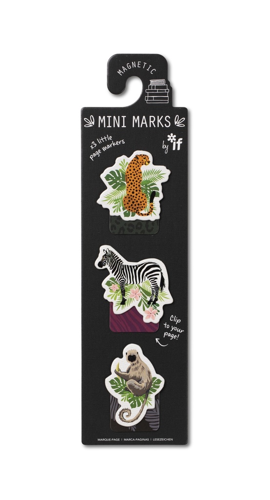 MAGNETIC MINI MARKS ANIMALS 