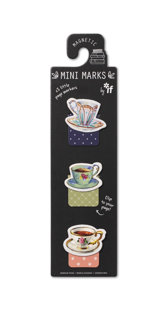 MAGNETIC MINI MARKS TEA CUPS 
