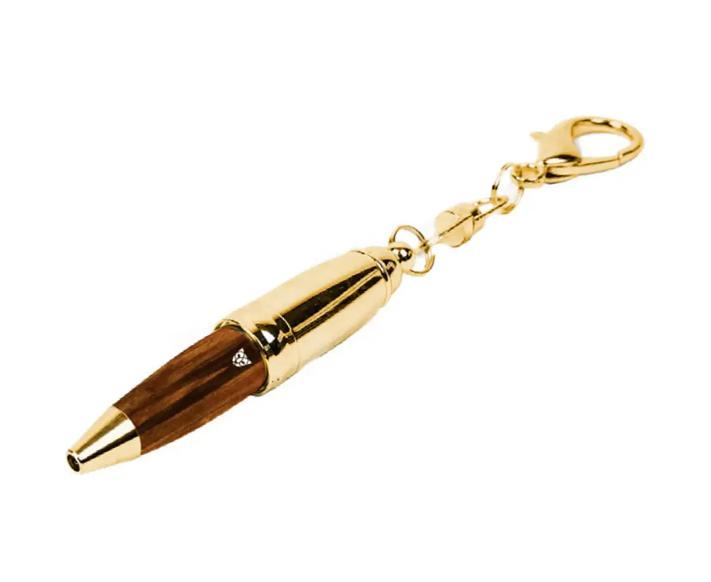 MINI PEN GOLD / NOGAL WOOD 