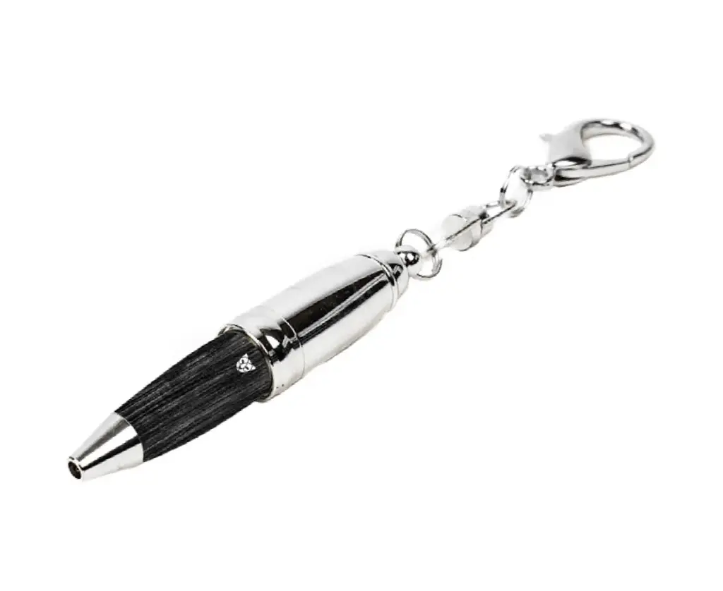 MINI PEN SILVER / CARBON WOOD 