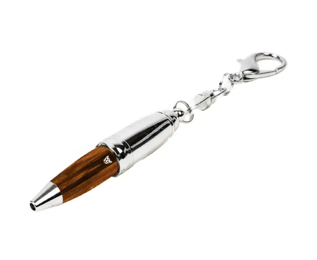 MINI PEN SILVER / NOGAL WOOD 
