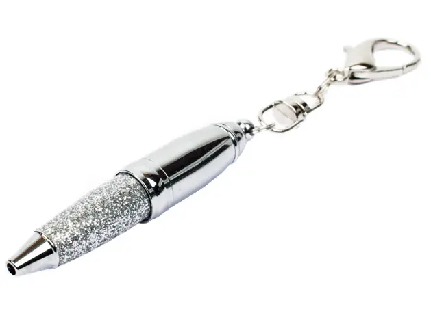 MINI PEN SILVER PURPURIN 