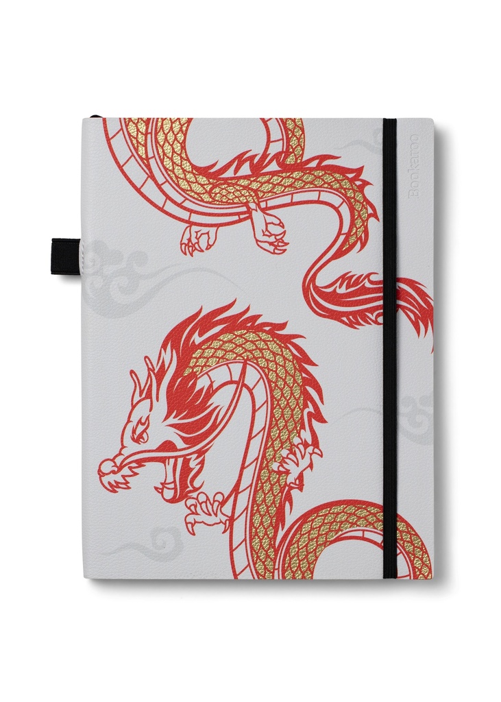NOTEBOOK BIGGER THINGS JOURNAL - WARRIOR DRAGON 