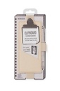 NOTEBOOK CLIPBOARD CREAM 