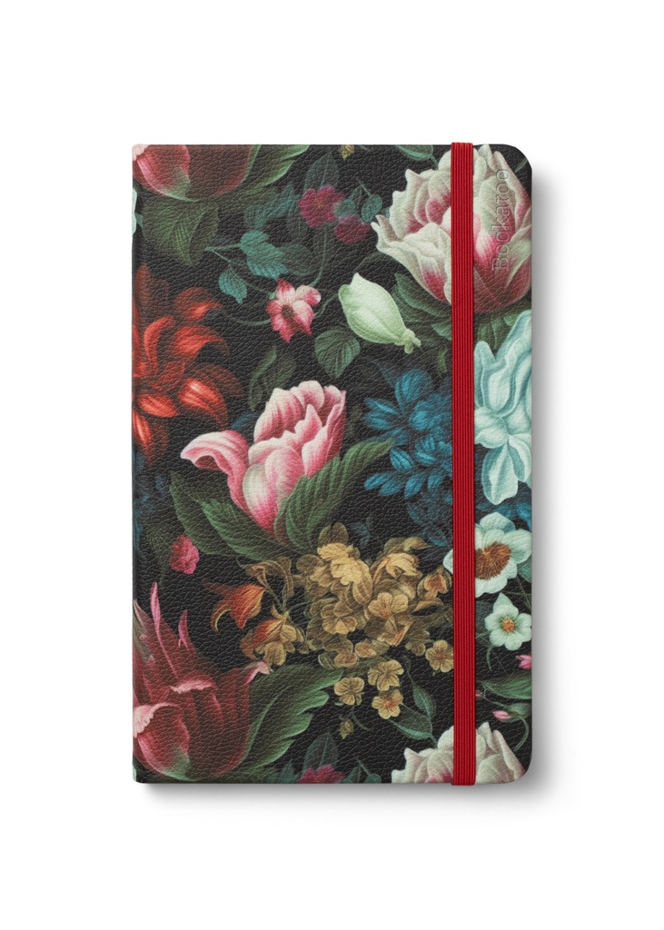 NOTEBOOK JOURNAL A5 -DARK FLORAL 