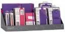 NOTEBOOK, PEN AND ACCESORIES PURPLE & PINK 
