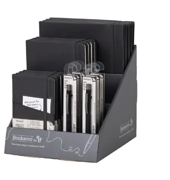 NOTEBOOK & PEN BLACK IMPLANT 