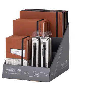 NOTEBOOK & PEN BROWN  IMPLANT 