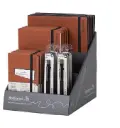 NOTEBOOK & PEN BROWN  IMPLANT 