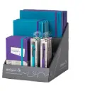 NOTEBOOK & PEN TURQUOISE & PURPLE IMPLANT 