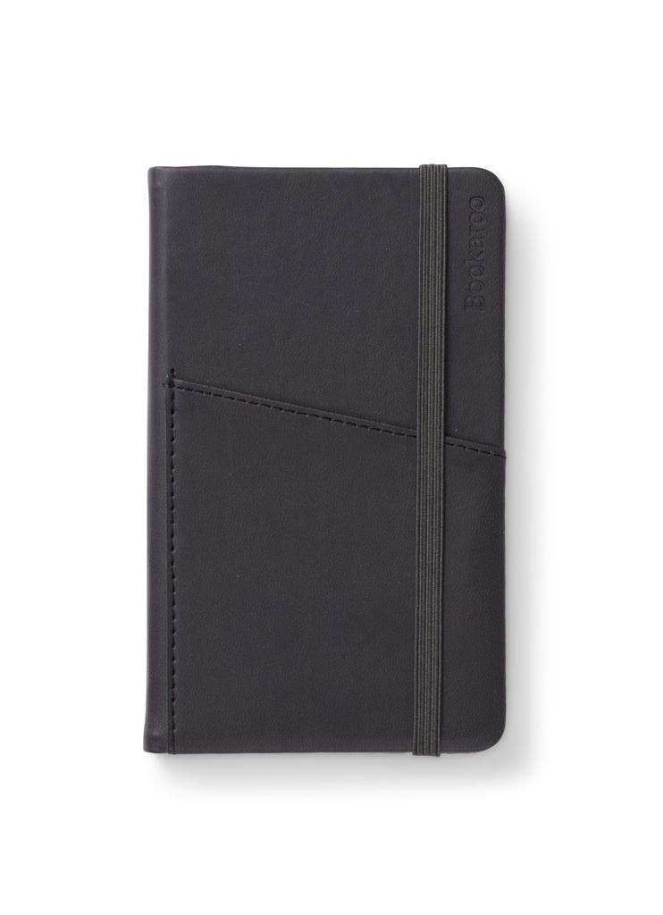 NOTEBOOK POCKET A6 JOURNAL BLACK IF43010-BLACK - BOOKAROO A6 NOTEBOOK