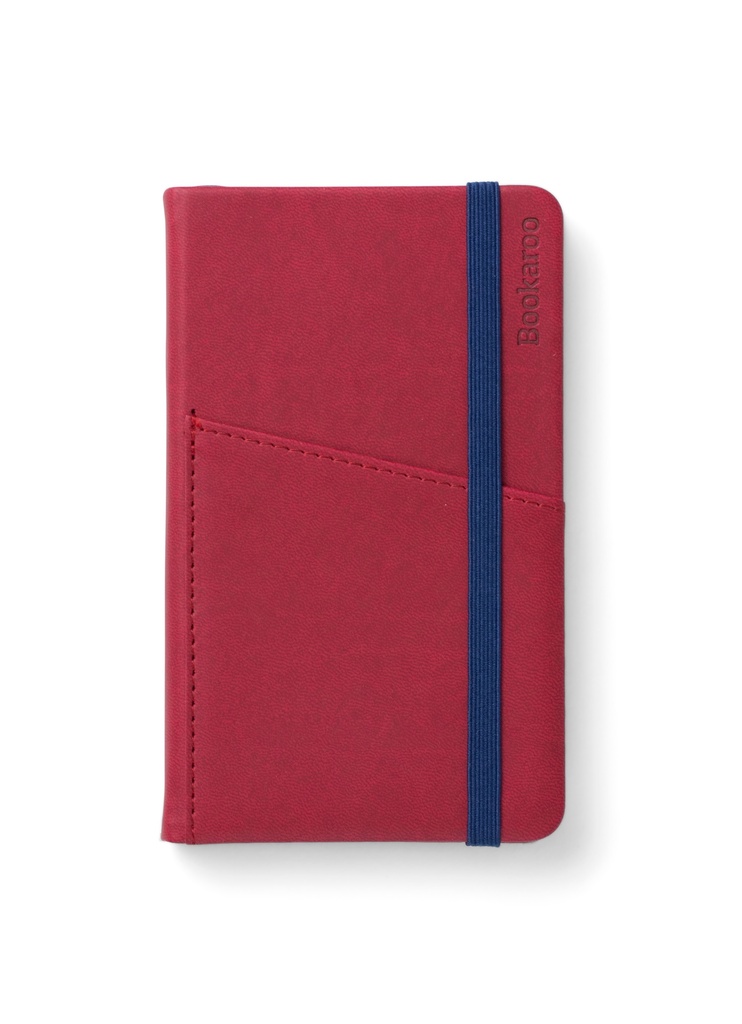 NOTEBOOK POCKET A6 JOURNAL DARK RED 