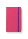 NOTEBOOK POCKET A6 JOURNAL PINK IF43001 HOT PINK - BOOKAROO A6 NOTEBOOK