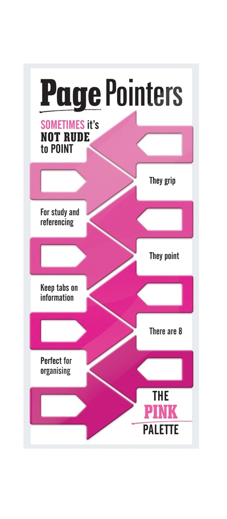 PAGE POINTERS PINK 