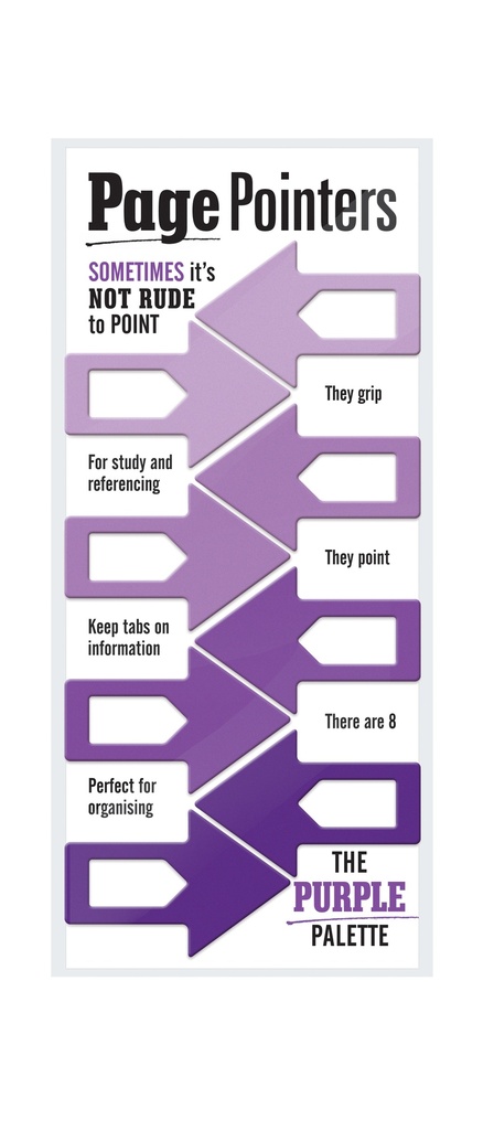 PAGE POINTERS PURPLE 