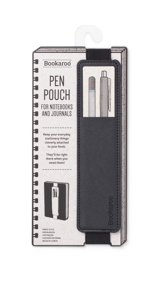 PEN POUCH FOR BOOKS BLACK  