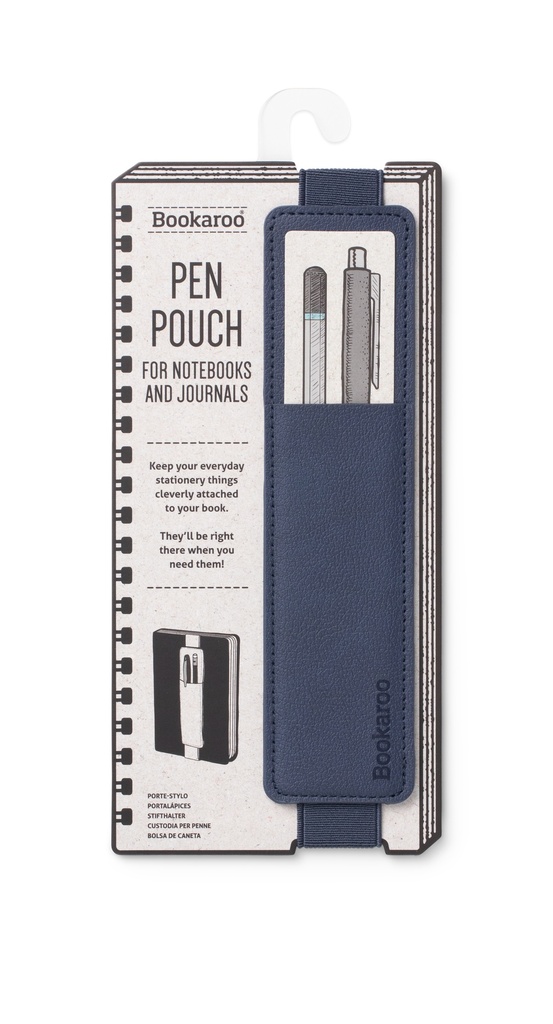 PEN POUCH FOR BOOKS NAVY 