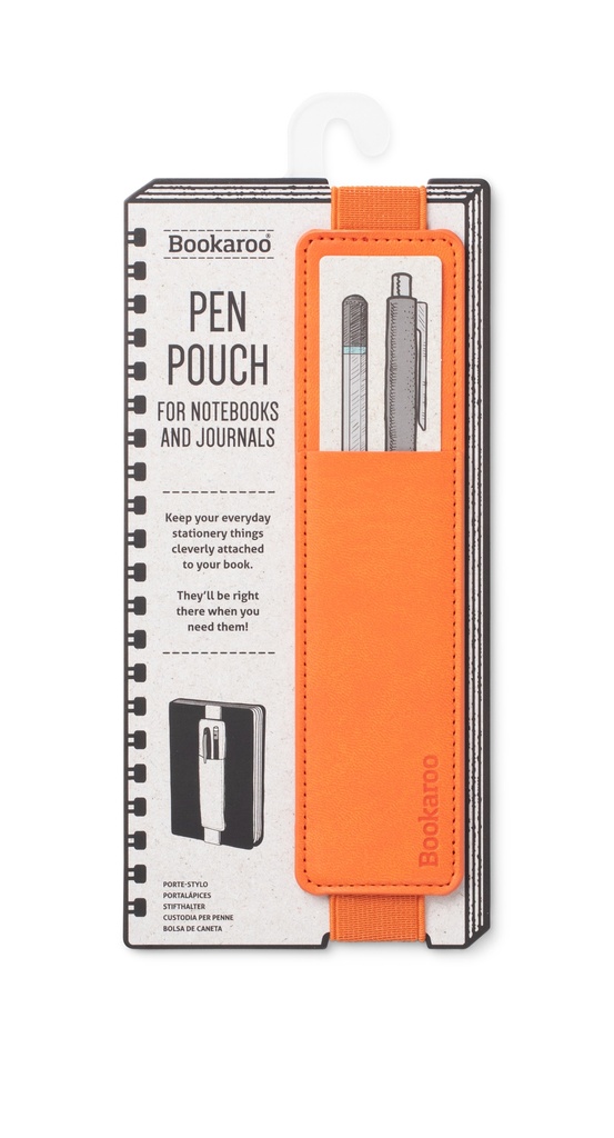 PEN POUCH FOR BOOKS ORANGE 