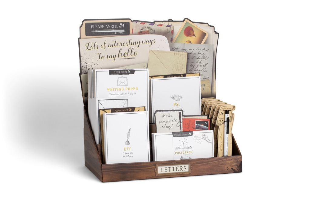 PLEASE WRITE STARTER PACK - FULL DISPLAY 