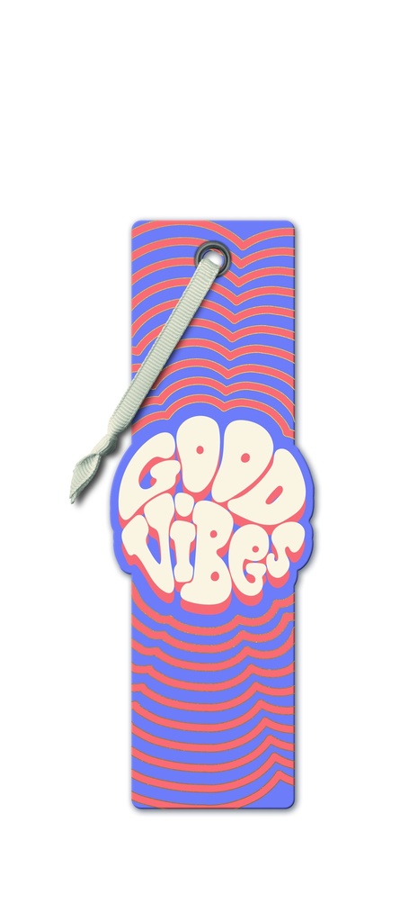 QUIRKY BOOKMARKS - GOOD VIBES 