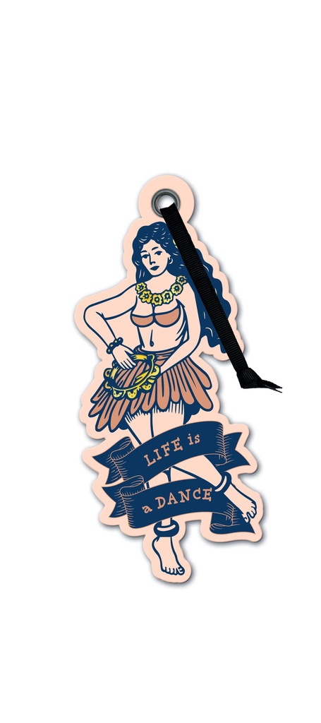 QUIRKY BOOKMARKS - LIFE IS DANCE 