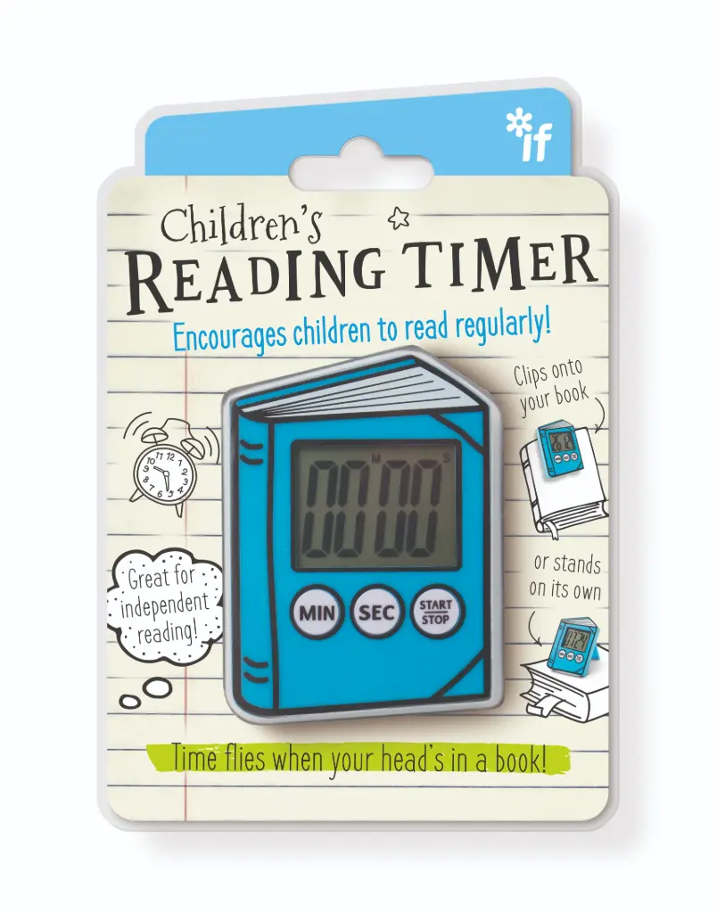 READING TIMER BLUE 