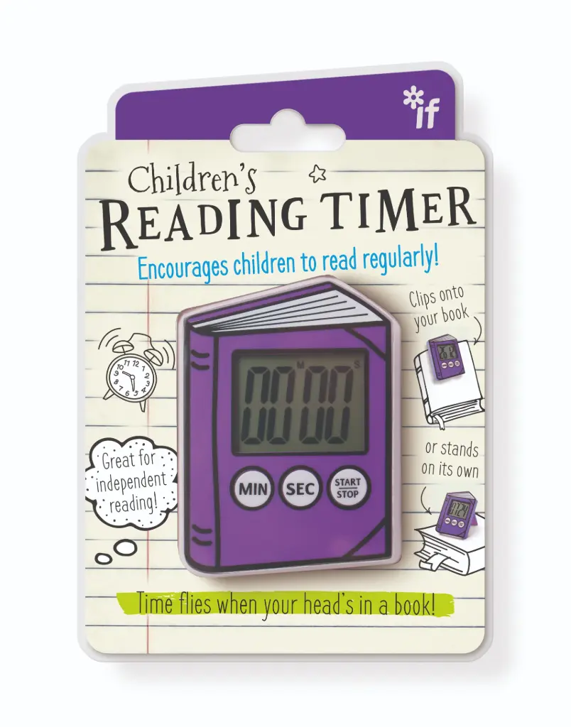 READING TIMER PURPLE 