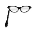 SIMPLY MARVELLOUS MAGNETIC SPECTACLES - BLACK DIAMANTE 