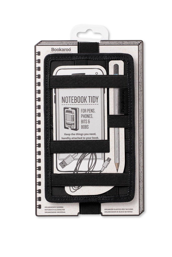 TIDY NOTEBOOK BLACK  