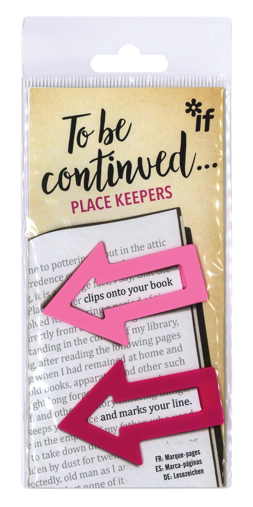 TO BE CONTINUED... PLACE KEEPERS PINKS 