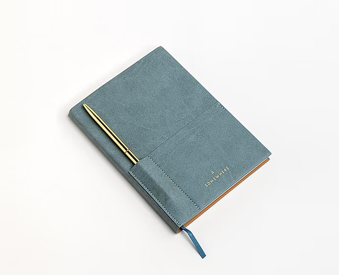 ULTIMATE NOTEBOOK A5 - TEAL BLUE 