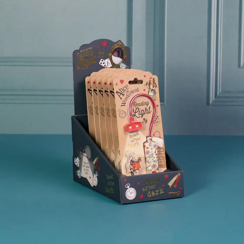 BOOK LOVER'S ALICE 6 UNITS + DISPLAY 