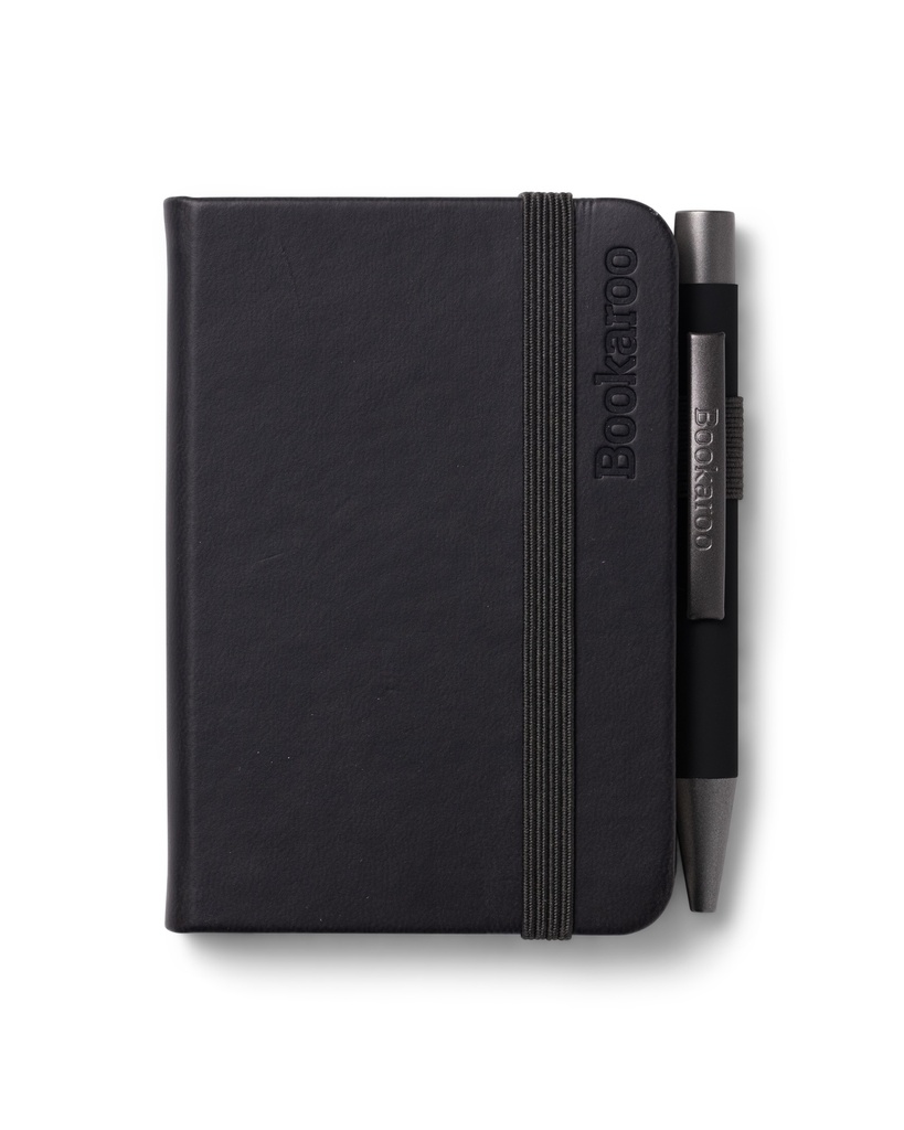 Bookaroo - A7 Baby Notebook & Pen - Black